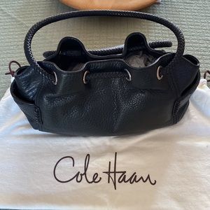 Cole Haan Leather Satchel Bag Purse and Storage Bag